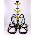 Hookah Shisha Four Tubes glass Base